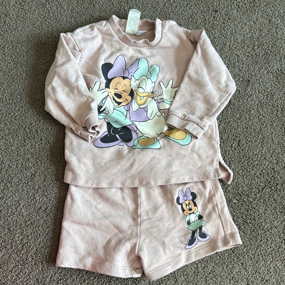 Minnie and Daisy crewneck set